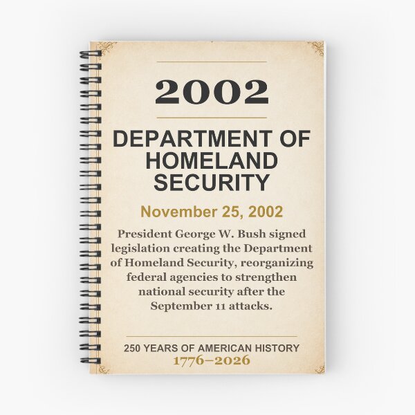 Item preview, America 250 | Department of Homeland Security | 2002 designed and sold by ariksworld.