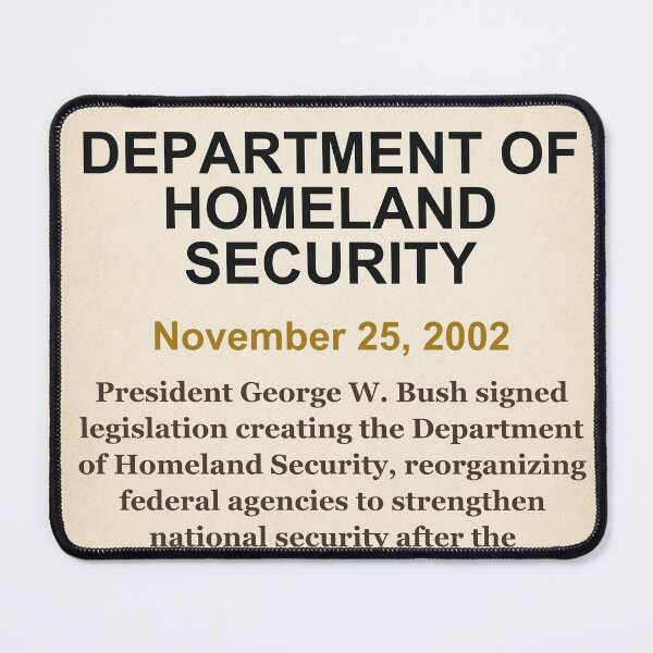 Item preview, America 250 | Department of Homeland Security | 2002 designed and sold by ariksworld.