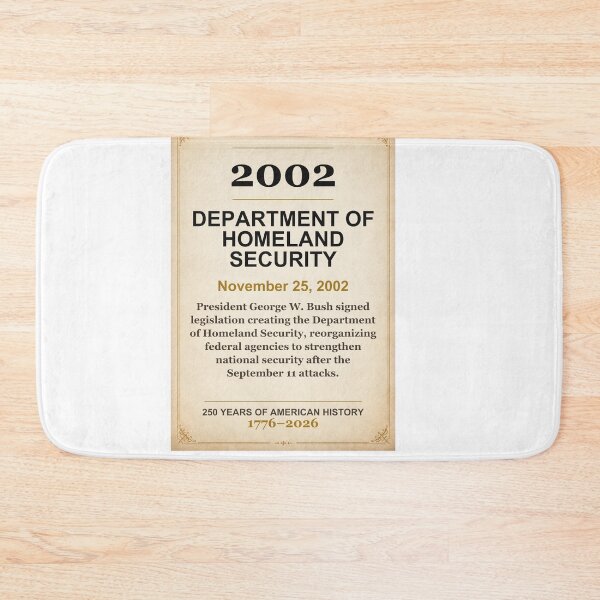 Item preview, America 250 | Department of Homeland Security | 2002 designed and sold by ariksworld.