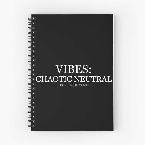 Item preview, Vibes Chaotic Neutral designed and sold by LowKesDesigns.