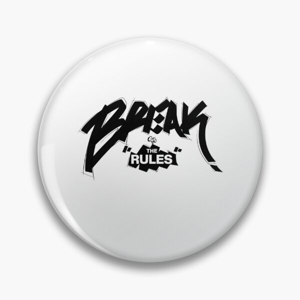 Item preview, Break The Rules Motivational Quote Graffiti designed and sold by SpacePride.