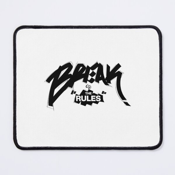 Item preview, Break The Rules Motivational Quote Graffiti designed and sold by SpacePride.
