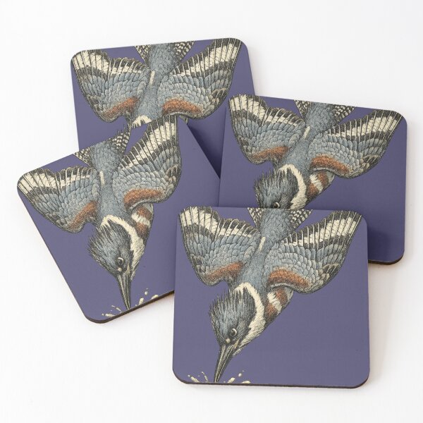 Item preview, Belted Kingfisher Diving Strike designed and sold by KrungiT Design .