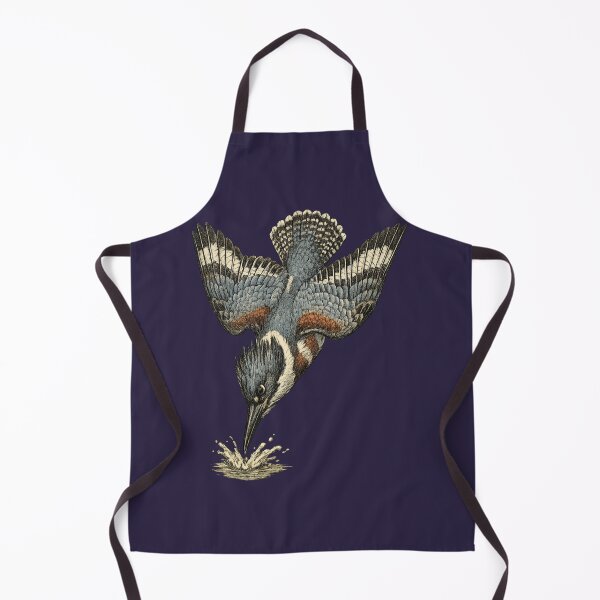 Item preview, Belted Kingfisher Diving Strike designed and sold by KrungiT Design .
