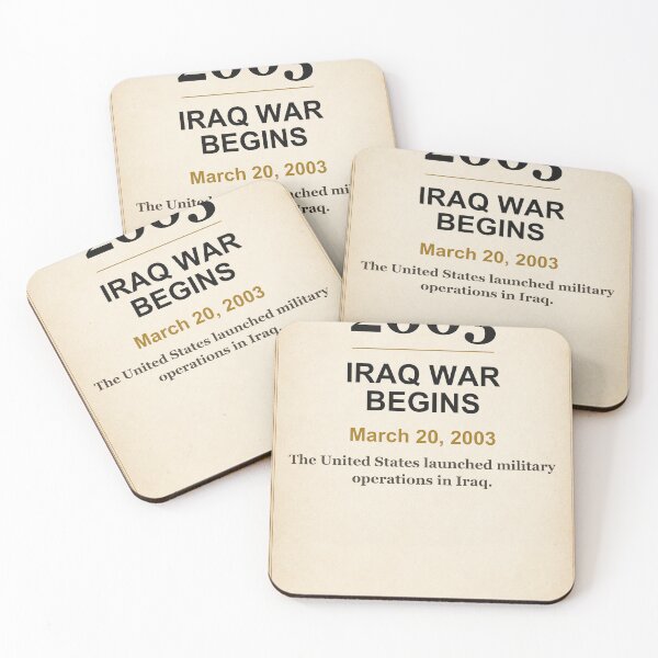 Item preview, America 250 | Iraq War Begins | 2003 designed and sold by ariksworld.