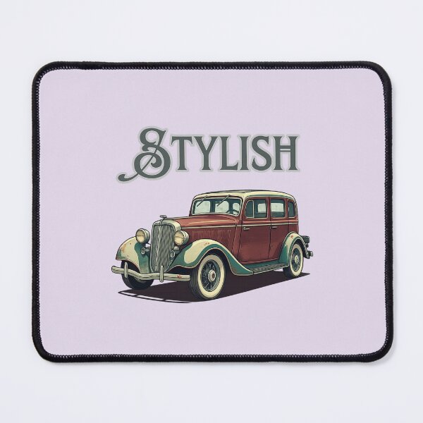 Item preview, Stylish Vintage Classic Car | Retro Automobile Illustration designed and sold by CJLindy.