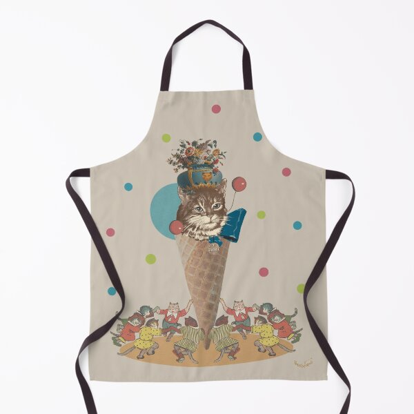 Item preview, Vintage Circus Cat Ice Cream Sundae designed and sold by petchcotch.