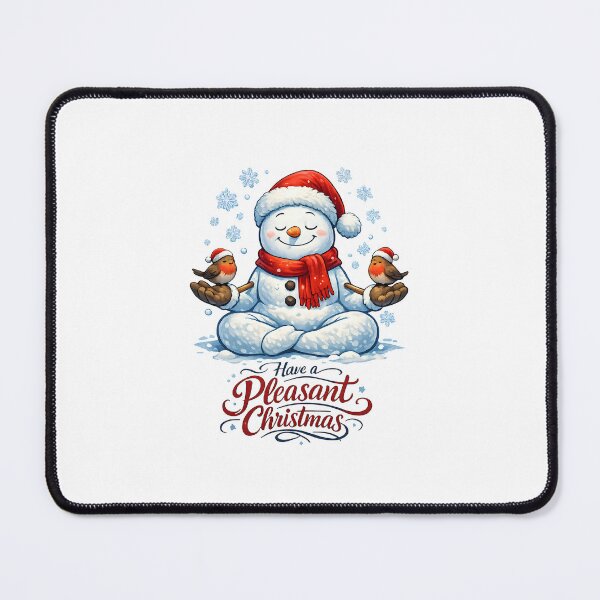 Item preview, Have a Pleasant Christmas Zen Snowman designed and sold by DesignsCreative.