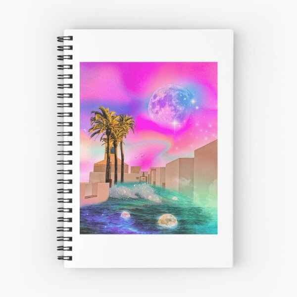 Item preview, Tropical Surreal Nightscape Art designed and sold by ontiverospixels.