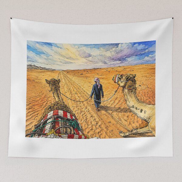 Item preview, Camino de aventura por el desierto designed and sold by Lucigreta.