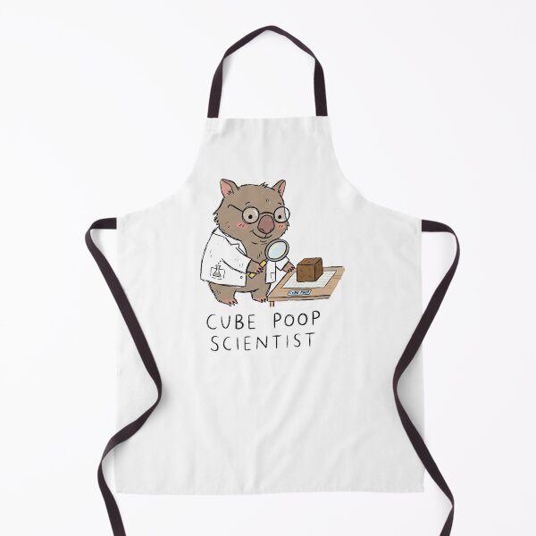 Item preview, Cube Poop Scientist Wombat Funny Nerdy Australia Wildlife Science Fact designed and sold by Yellowriversss.