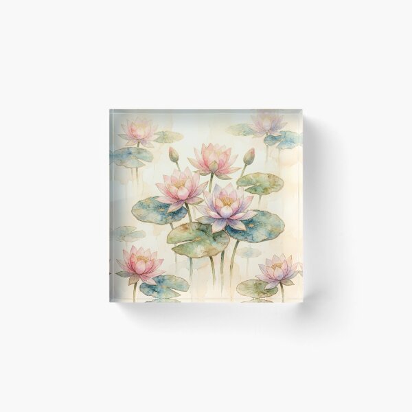Item preview, Water Lilies designed and sold by GraphicsClub.