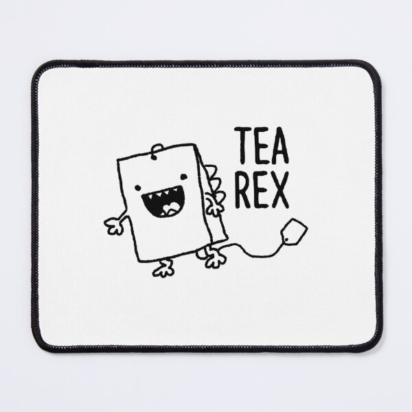 Item preview, Tea Rex Cute Dinosaur Tea Bag Pun Cartoon designed and sold by SpacePride.