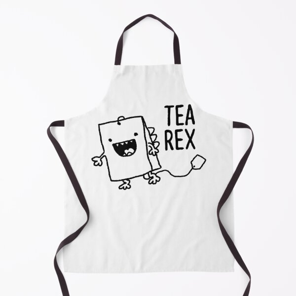 Item preview, Tea Rex Cute Dinosaur Tea Bag Pun Cartoon designed and sold by SpacePride.