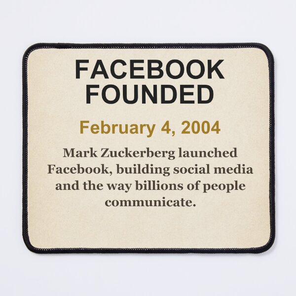 Item preview, America 250 | Facebook Founded | 2004 designed and sold by ariksworld.