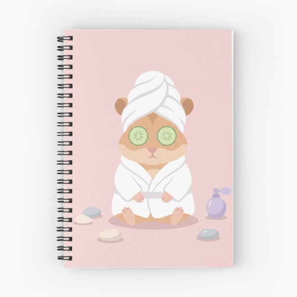 Item preview, Cute Hamster Spa Day with Cucumbers designed and sold by Galistor.
