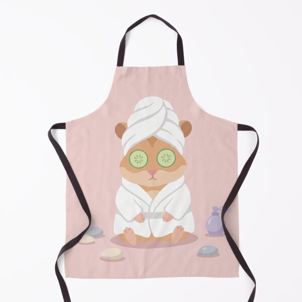 Item preview, Cute Hamster Spa Day with Cucumbers designed and sold by Galistor.