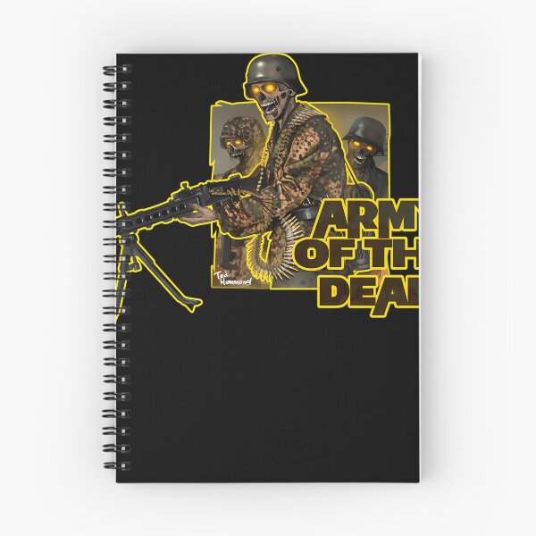 Item preview, Zombie Soldiers With Machine Gun Horror designed and sold by SpacePride.