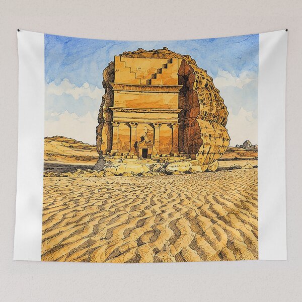 Item preview, Casa en el desierto designed and sold by Lucigreta.