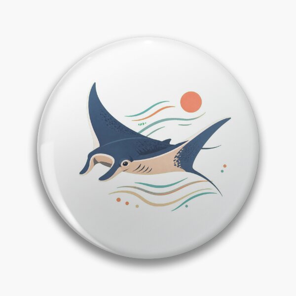 Item preview, a manta ray designed and sold by zzinthestore.