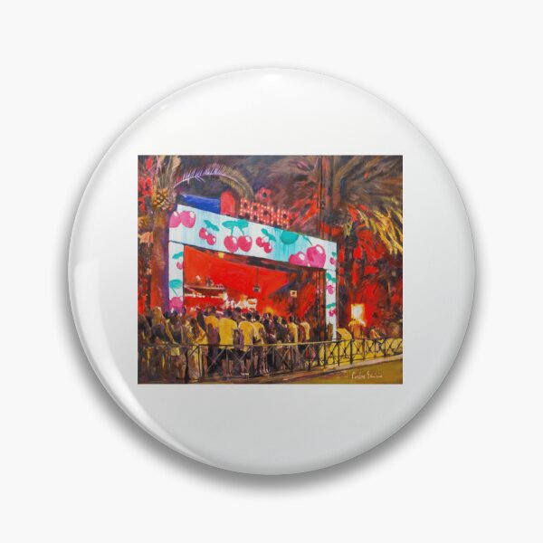 Item preview, Nightclub Scene Impressionist Painting designed and sold by ontiverospixels.