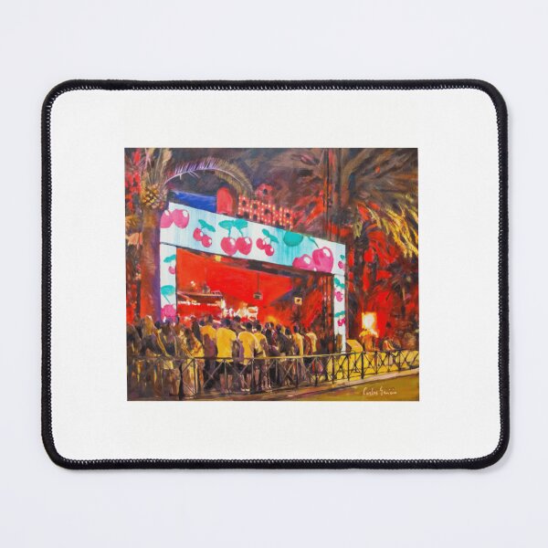 Item preview, Nightclub Scene Impressionist Painting designed and sold by ontiverospixels.