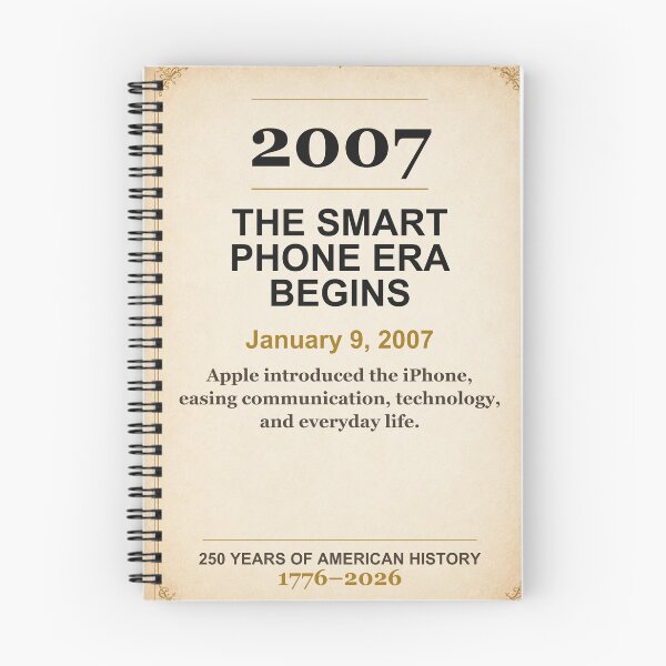 Item preview, America 250 | The Smart Phone Era Begins | 2007 designed and sold by ariksworld.