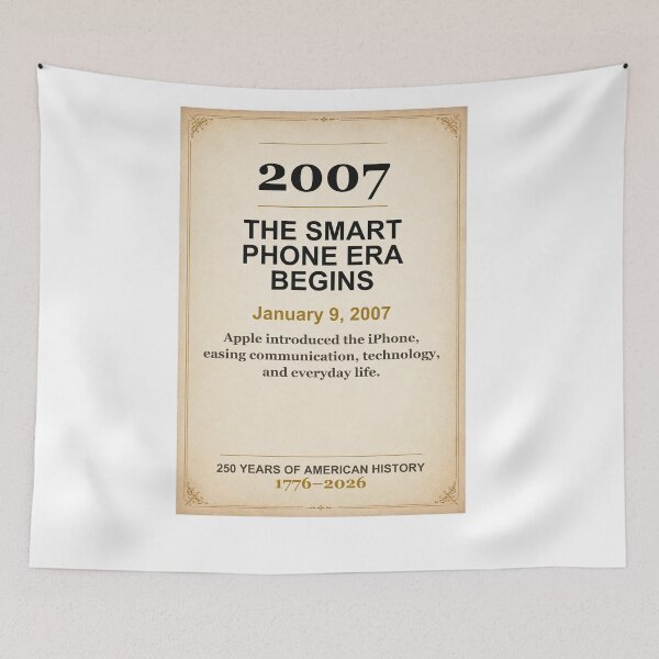Item preview, America 250 | The Smart Phone Era Begins | 2007 designed and sold by ariksworld.