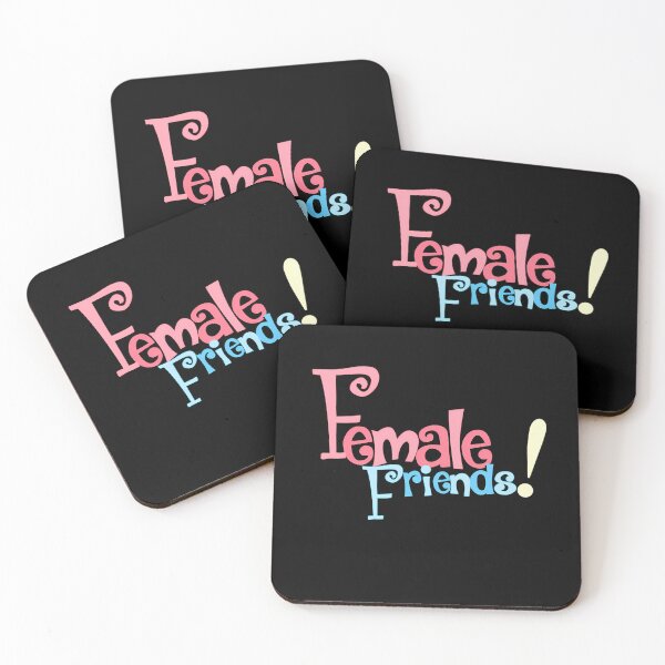 Item preview, Typography Female Friends Phrase designed and sold by SpacePride.