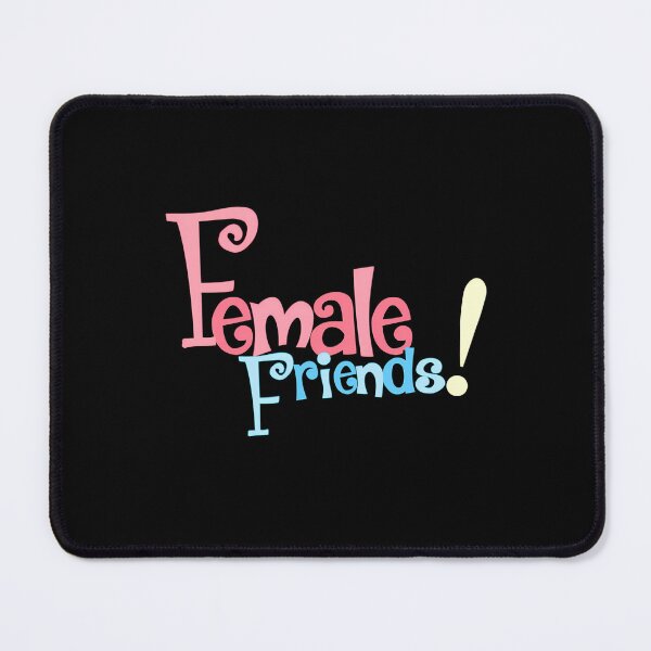Item preview, Typography Female Friends Phrase designed and sold by SpacePride.