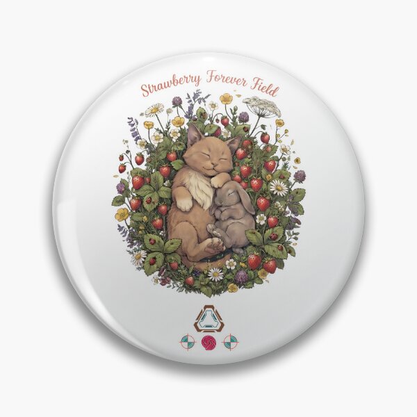 Item preview, Strawberry Forever Field designed and sold by m-yoga-store.
