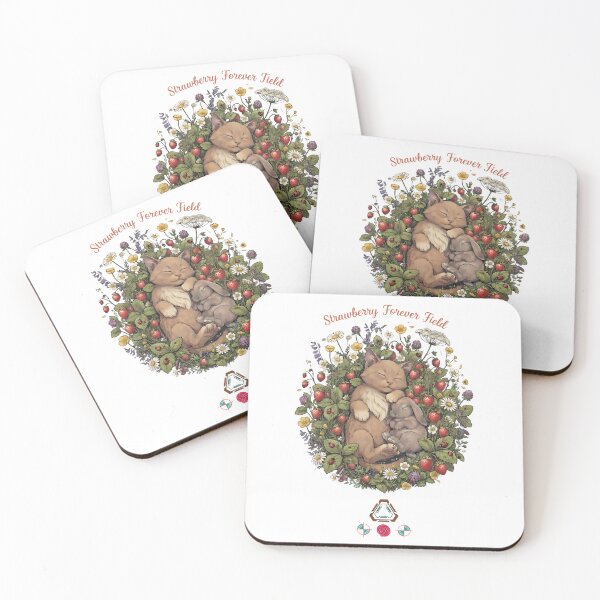 Item preview, Strawberry Forever Field designed and sold by Whimsy Trail Co.