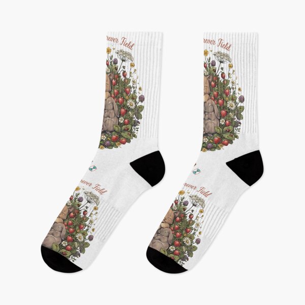 Item preview, Strawberry Forever Field designed and sold by m-yoga-store.