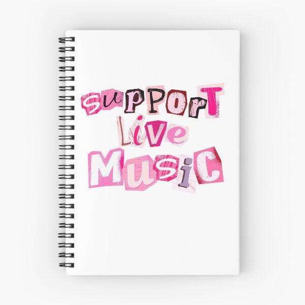 Item preview, support live music, music  designed and sold by Madzilla Wear.