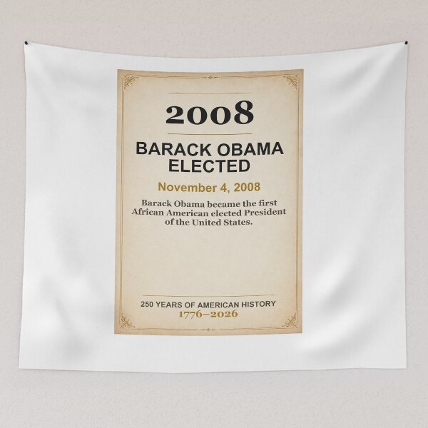 Item preview, America 250 | Barack Obama Elected | 2008 designed and sold by ariksworld.
