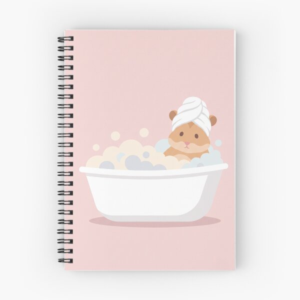 Item preview, Cute Hamster Bubble Bath Bathroom Art designed and sold by Galistor.