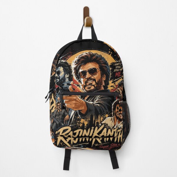 Item preview, Rajinikanth Retro Superstar Collage Poster designed and sold by Abidel.