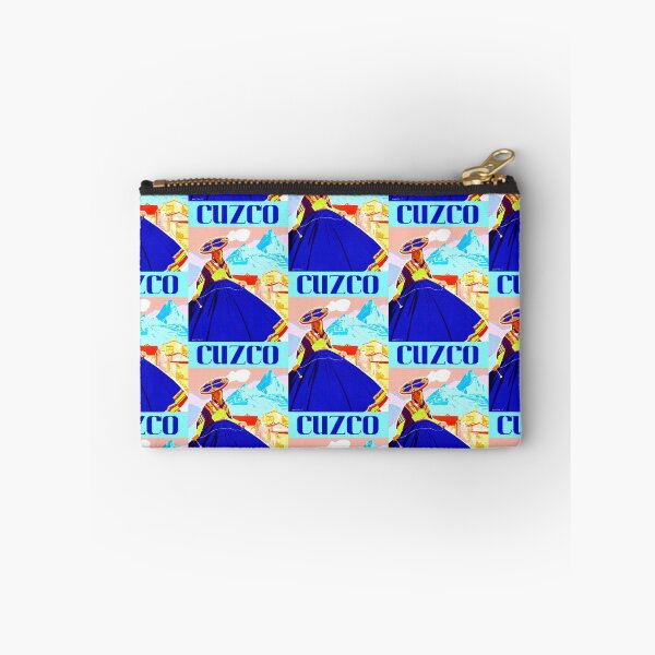 Item preview, Vibrant Andean Woman Poster | Retro Travel Art Deco Style | Cuzco Peru Cultural Heritage & Bold Colors designed and sold by artofuniverse.