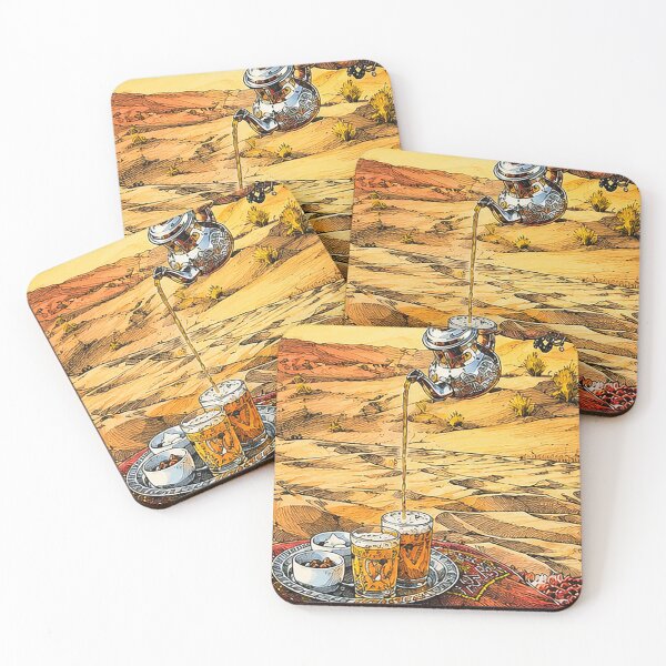 Item preview, Drink Tea in Desert designed and sold by Lucigreta.