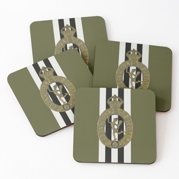 Item preview, British Royal Corps of Signals on D-Day Stripes  designed and sold by rgrayling.