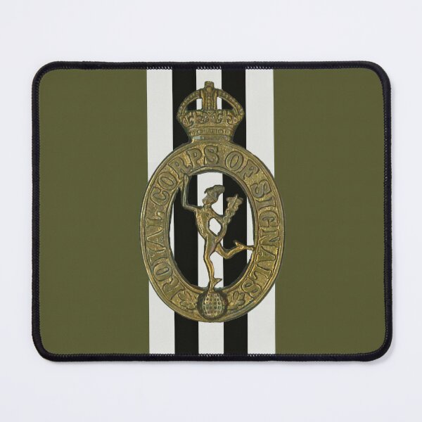 Item preview, British Royal Corps of Signals on D-Day Stripes  designed and sold by rgrayling.