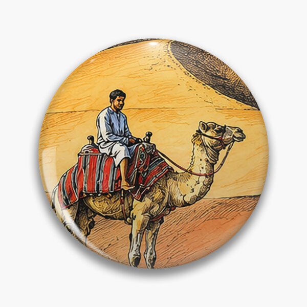 Item preview, Adevnture Desert Man and Camel designed and sold by Lucigreta.