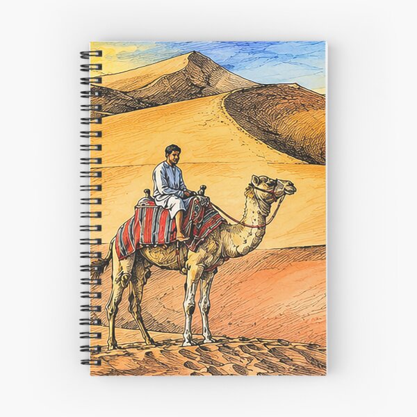 Item preview, Adevnture Desert Man and Camel designed and sold by Lucigreta.