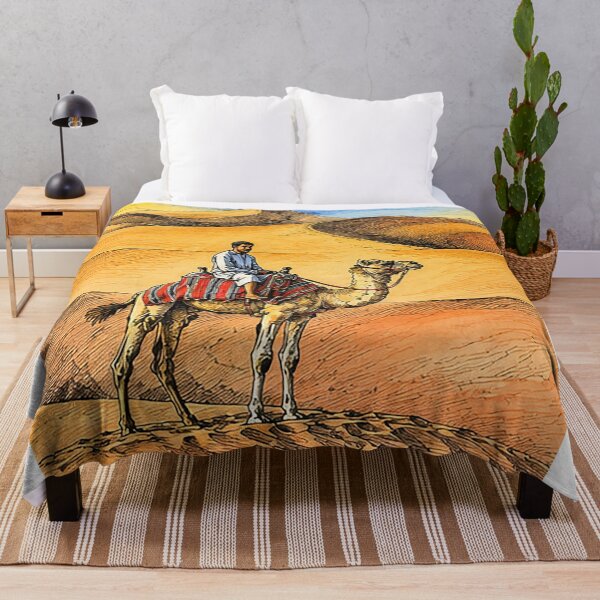 Item preview, Adevnture Desert Man and Camel designed and sold by Lucigreta.