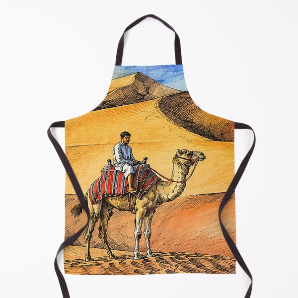 Item preview, Adevnture Desert Man and Camel designed and sold by Lucigreta.