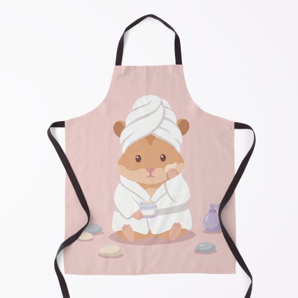 Item preview, Cute Hamster Skincare Routine Spa Art designed and sold by Galistor.