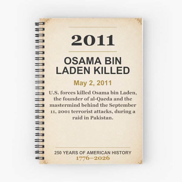 Artikelvorschau, Amerika 250 | Osama Bin Laden getötet | 2011 entworfen und verkauft von ariksworld.