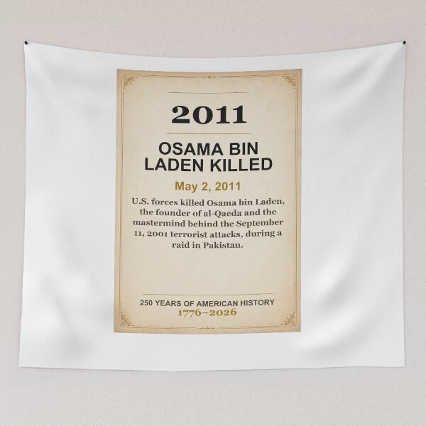 Item preview, America 250 | Osama Bin Laden Killed | 2011 designed and sold by ariksworld.