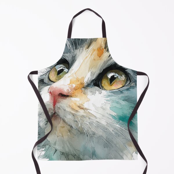 Item preview, Watercolor Cat Portrait designed and sold by Sasas Design.