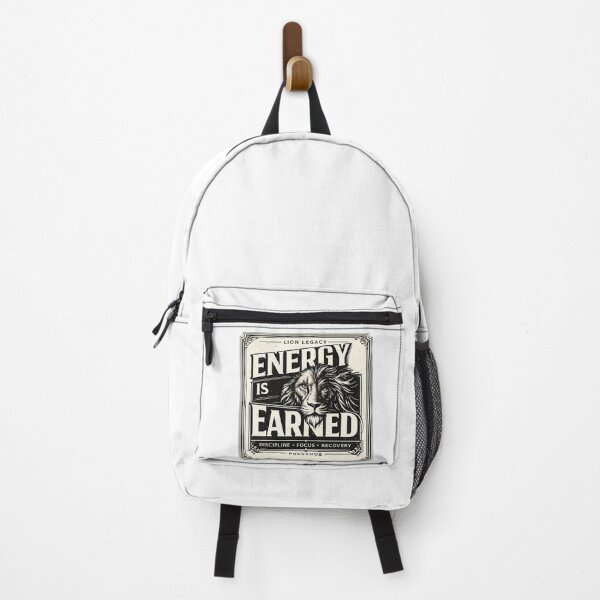 Item preview, Energy Is Earned Vintage Lion Poster designed and sold by Presshue.